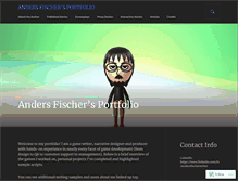 Tablet Screenshot of anders-fischer.com